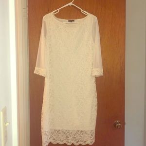 Cream dress 16